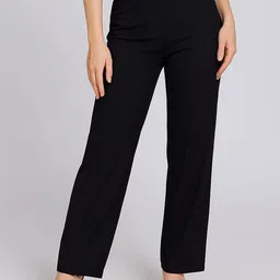 NUCOUTHS Women Relaxed Regular Fit High-Rise Trousers-picture-18