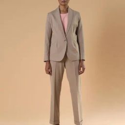 Qua Beige The Menaka Trousers-image-4