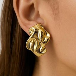 ISHTAARA NA Stainless Steel Earrings-image-65