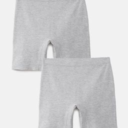 Mackly Pack Of 2 Solid Inner Shorts - Grey-image-104