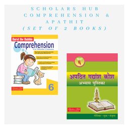 Scholars Hub Comprehension and Apathit Gadyansh Book for Class 6 (Set of 2 Books) - English & Hindi-image-40
