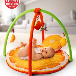 Play Nation Orange Themed Play Gym - Multicolour-27