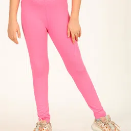 Zion Solid Leggings - Pink-picture-7