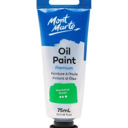 Mont Marte Oil Paint 75ml - Monastral Green-image-68