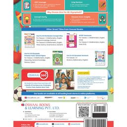 oswaal books Oswaal One for All Olympiads Previous Year Solved Papers Class 4 Science For 2025 Exam - English image 2
