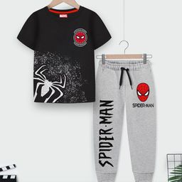 Marvel by Miss and Chief Boys Printed T-shirt-image-52