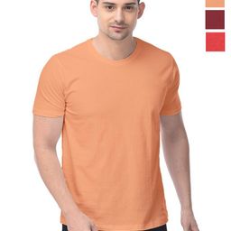 COLOR CAPITAL Unisex Pack Of 3 Cotton T-Shirts-image-40