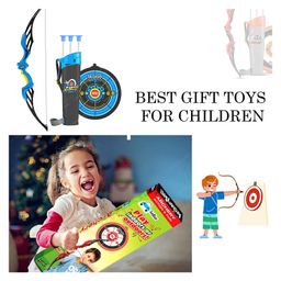 FunBlast Bow and Arrow Toy Set Target Shooting Archery Toy Set  Blue image 5