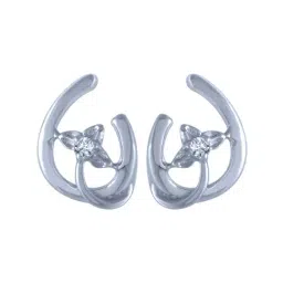 P.C. Chandra Jewellers 14 kt Gold & Diamond Earrings-picture-42