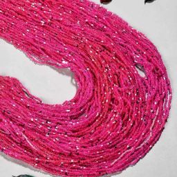 Imli Street Pink Long Beaded Handcrafted Necklace-44