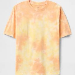 GAP Boys Orange Pigment Dyed T-Shirt-image-22
