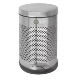OPR 11 L Silver Stainless Steel Pedal Dustbin 1 Pc-picture-44