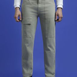 Pepe Jeans Men Straight Fit Cargos Trousers-image-75