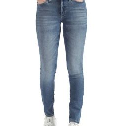 Calvin Klein Jeans Skinny Fit Denim Medium Dark Rinse Mid Rise Jeans-92