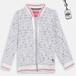 Blue Giraffe Kids Blue Cotton Printed Sweatshirt-image-42