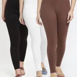 Gracit Multicolor Regular Fit Leggings-picture-30