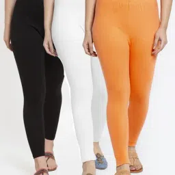Gracit Multicolor Regular Fit Leggings-picture-16