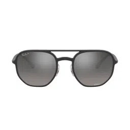 Ray-Ban 0RB4321CH Grey Chromance Tech Round Sunglasses - 53 mm-image-35