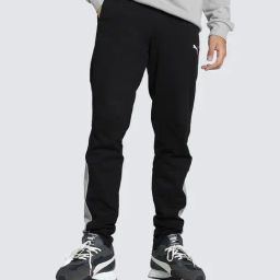 Puma NRP India Puma NRP India Black-Cat Slim Fit Colour Block Trackpant-image-19