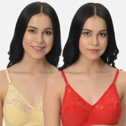 Mod & Shy Multi Lace Print Bra Set-picture-14