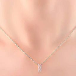 Malabar Gold and Diamonds 18k Gold Diamond Casual Pendant for Women-image-53