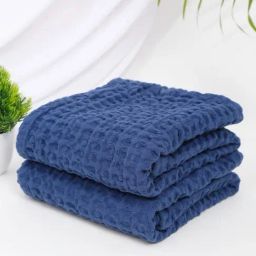Fabindia Home Blue Parag Cotton Dish Towel Set of 2-image-2