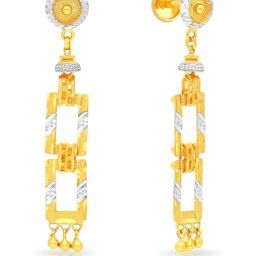 Malabar Gold and Diamonds 22k Gold Earrings for Women-image-71