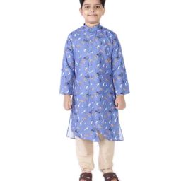 Tabard Ethnic kurta churidar For Kids-picture-25