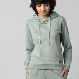 Only Olive Regular Fit Hoodie-image-86