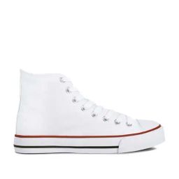 London Rag Women's White Ankle High Sneakers-image-98