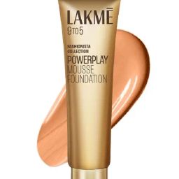 Lakme 9To5 Powerplay Mousse Foundation Rose Ivory - 25 gm-47