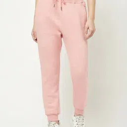 Crimsoune Club Pink Printed Joggers-image-63
