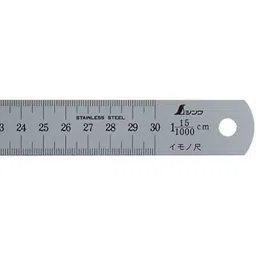 Shinwa Rules Stainless Steel Imono Scale cm Display Silver, 68536474-image-42