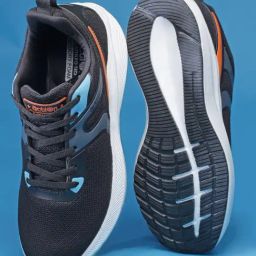 Action Men's Black Running Shoes-image-76