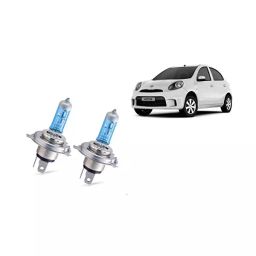 Auto Pearl H4 Ultra Blue High Beam Halogen Head Lamp Bulb for Nissan Micra Active-40