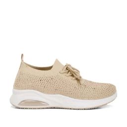 London Rag Women's Beige Casual Sneakers-image-46