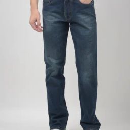 Numero Uno Dark Blue Regular Fit Jeans-image-54