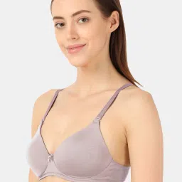 Jockey Mauve Non-Wired Full Coverage Bralette image 3