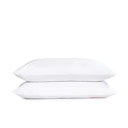 Bianca Papaya White Soft Pillow With Smooth Microfiber Shell - Set of 2 image 3
