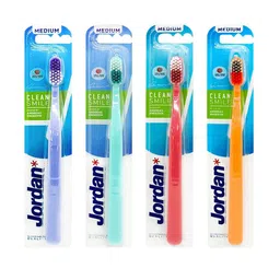 Jordan Set Of 4 Soft Bristles BPA Free Toothbrush-image-28