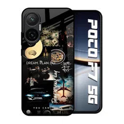 QRIOH Quirky Printed Poco F7 5G Back Case Mobile Accessories-picture-2