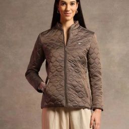 U.S. Polo Assn. Brown Quilted Jacket-image-36
