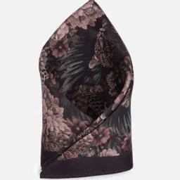 Van Heusen Brown Printed Pocket Square-picture-43