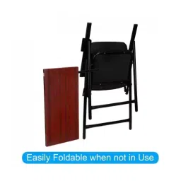 Ib basics Ultima Folding Study/Training Chair With Cushion & Adjustable Writing Pad (Pack Of 2) image 4