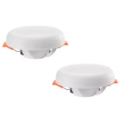 Orient 6 W Rainbow Round Recess Downlighter White & Warm White (Pack of 2)-12