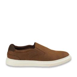 Forca by Lifestyle Men's Tan Slip-On Shoes-image-55