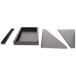 HAMMOND Open Frame Relay Racks OPEN FRAME RELAY RACK, 21IN, STEEL, RRTT1921BK1-32
