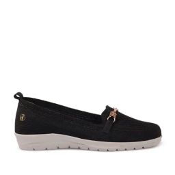Elle Women's Black Casual Loafer-picture-6