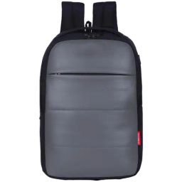 Harissons 16 Grey & Black Medium Laptop Backpack-image-98