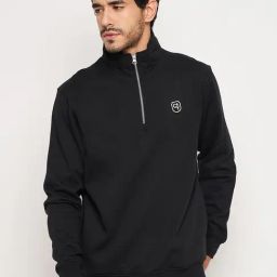 Club York Black Regular Fit Sweatshirt-image-87